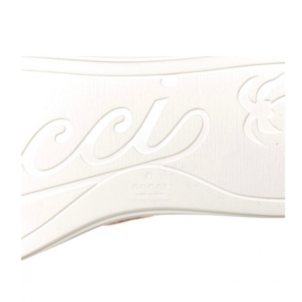Gucci GG Monogram Calfskin Womens Pink Low Top Sneakers - Picture 4 of 9